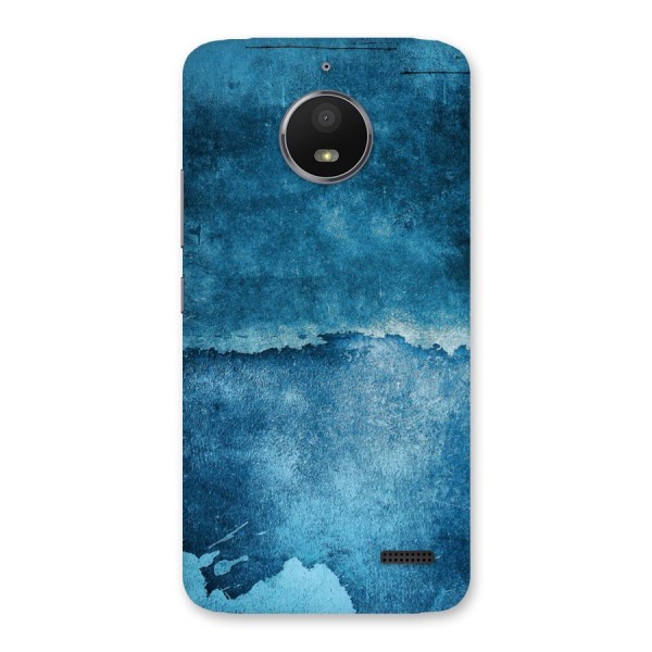 Blue Paint Wall Back Case for Moto E4