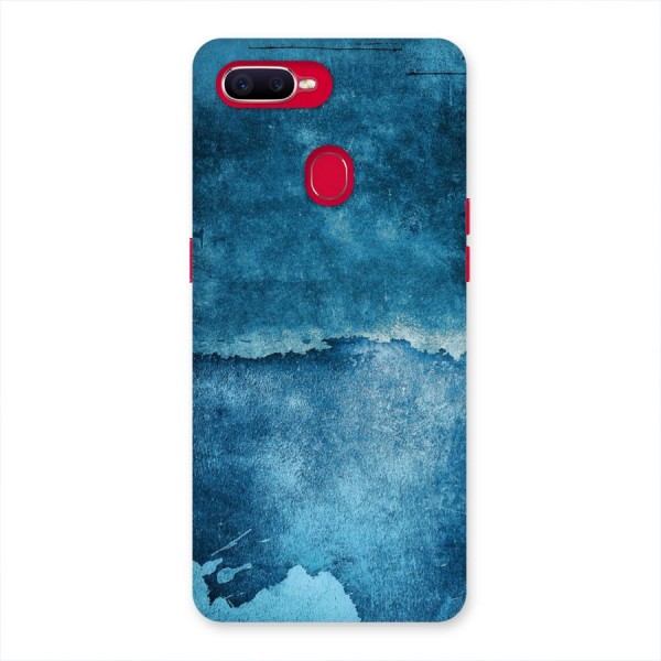 Blue Paint Wall Back Case for Oppo F9 Pro