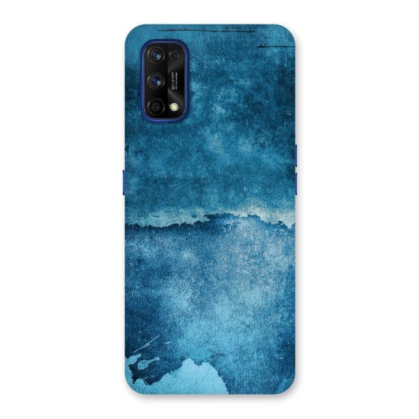 Blue Paint Wall Back Case for Realme 7 Pro