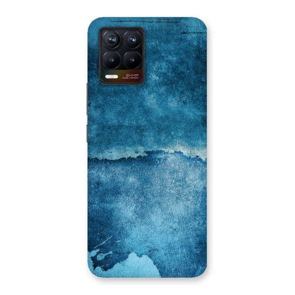 Blue Paint Wall Back Case for Realme 8