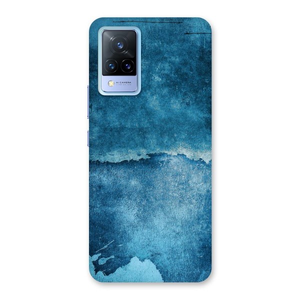 Blue Paint Wall Back Case for Vivo V21 5G