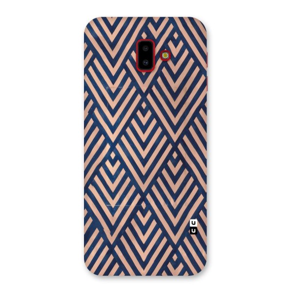 Blue Peach Back Case for Galaxy J6 Plus