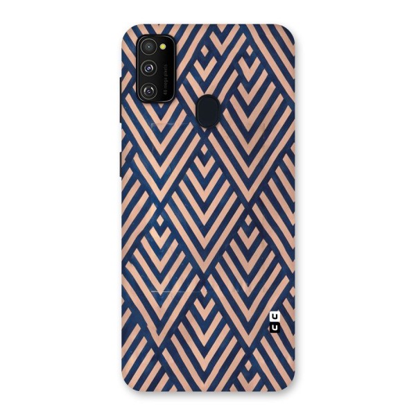 Blue Peach Back Case for Galaxy M21