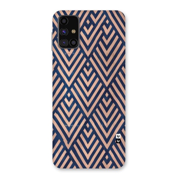 Blue Peach Back Case for Galaxy M31s