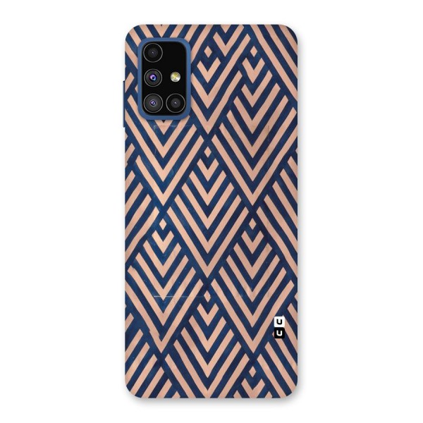 Blue Peach Back Case for Galaxy M51