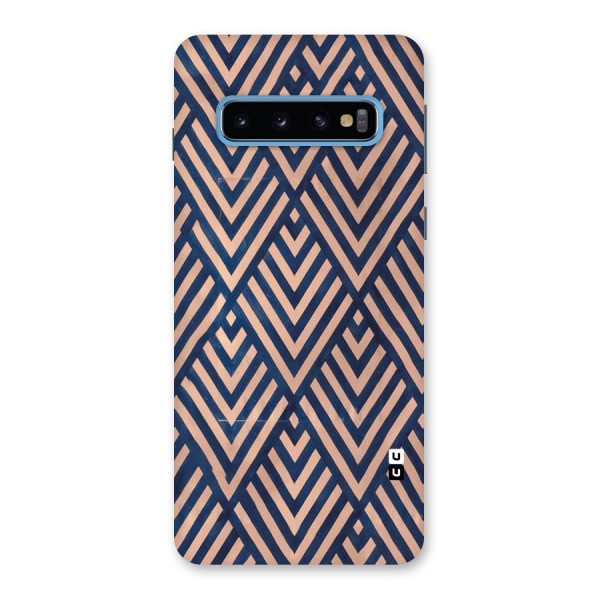 Blue Peach Back Case for Galaxy S10