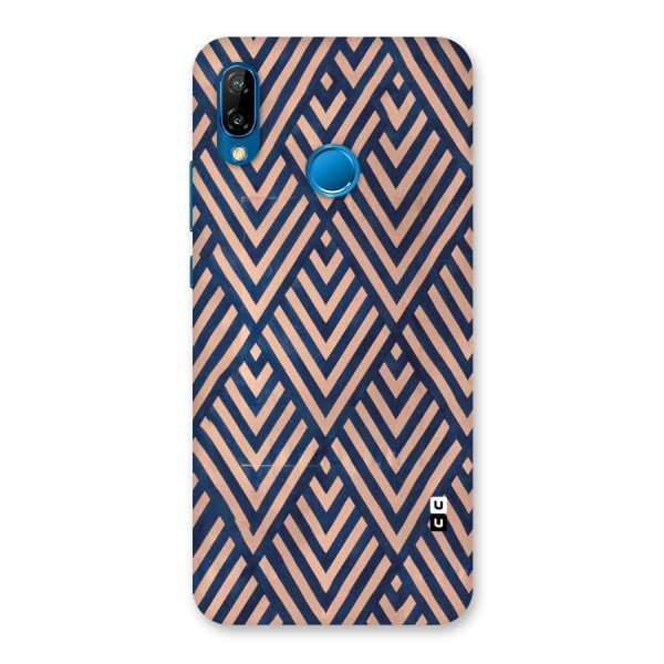 Blue Peach Back Case for Huawei P20 Lite