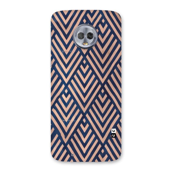 Blue Peach Back Case for Moto G6