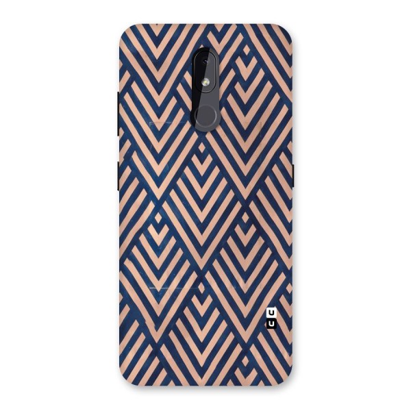 Blue Peach Back Case for Nokia 3.2