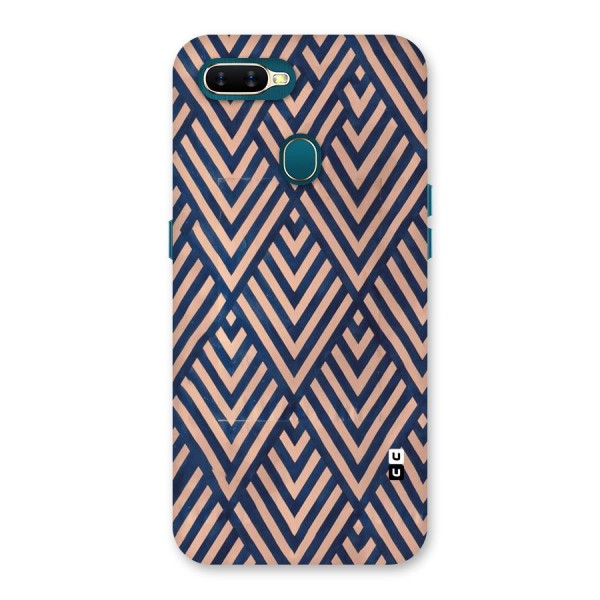 Blue Peach Back Case for Oppo A12