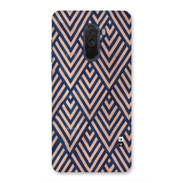 Blue Peach Back Case for Poco F1