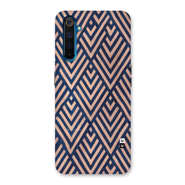 Blue Peach Back Case for Realme 6 Pro