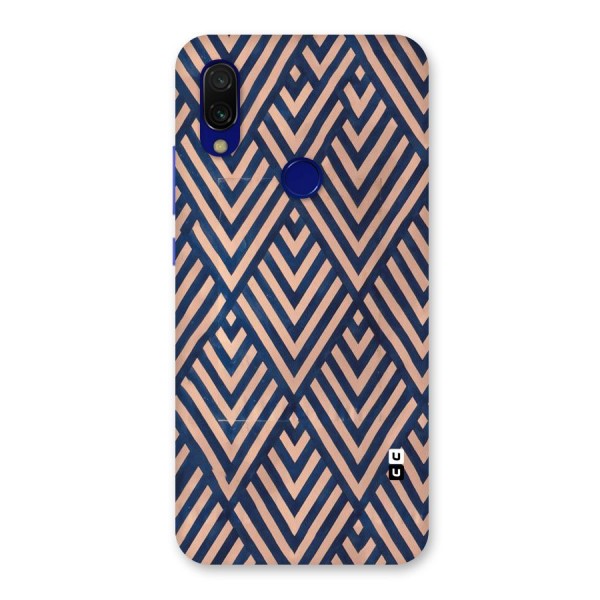 Blue Peach Back Case for Redmi 7