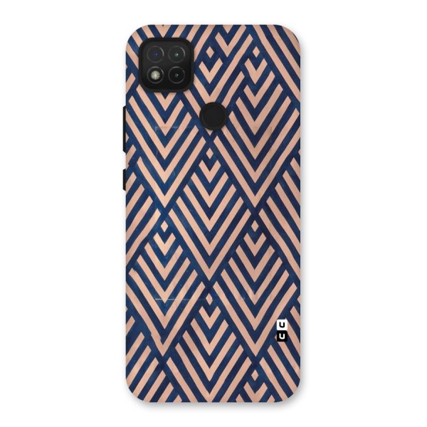 Blue Peach Back Case for Redmi 9C