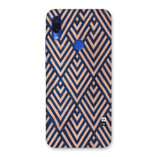 Blue Peach Back Case for Redmi Note 7