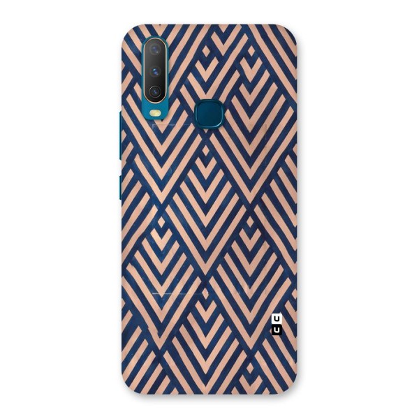 Blue Peach Back Case for Vivo U10