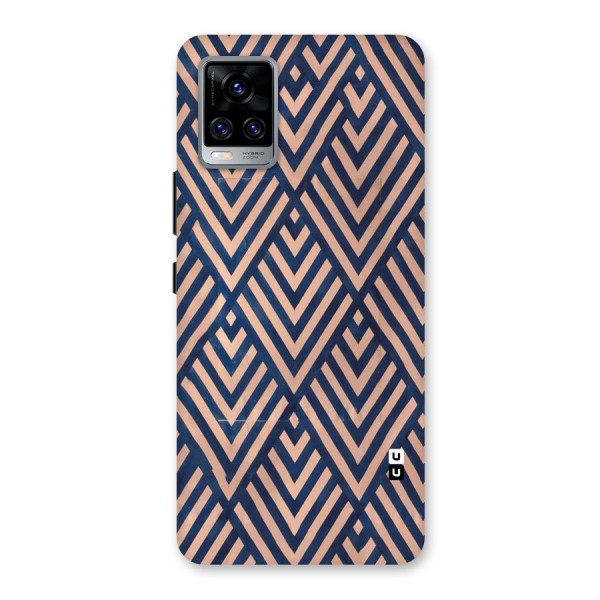 Blue Peach Back Case for Vivo V20 Pro