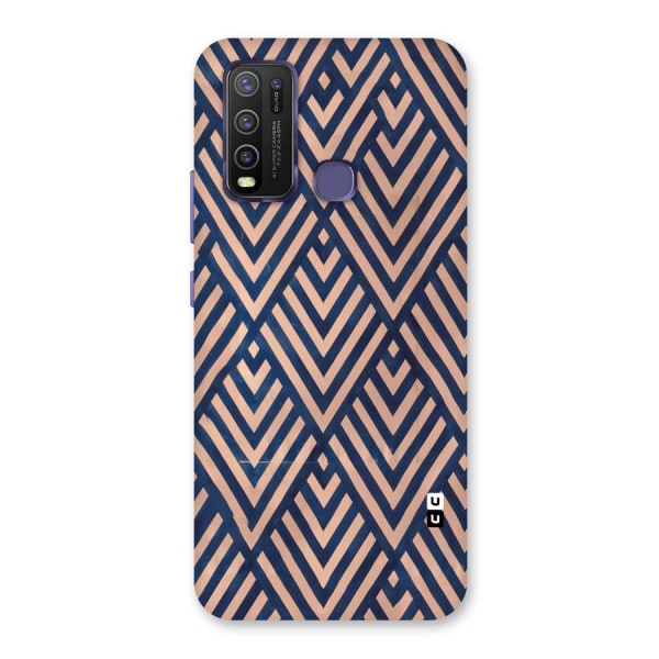 Blue Peach Back Case for Vivo Y30