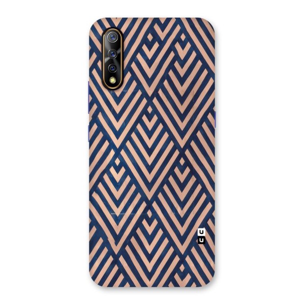 Blue Peach Back Case for Vivo Z1x