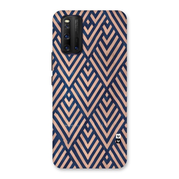 Blue Peach Back Case for Vivo iQOO 3