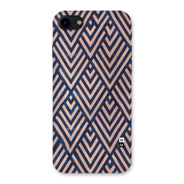 Blue Peach Back Case for iPhone SE 2020