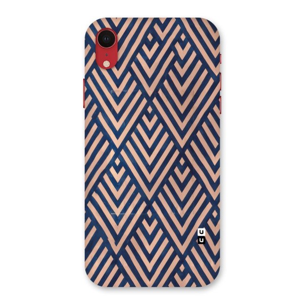Blue Peach Back Case for iPhone XR