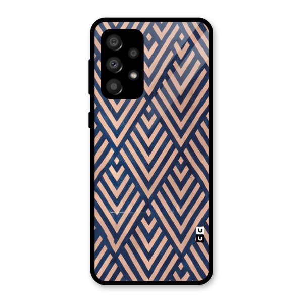 Blue Peach Glass Back Case for Galaxy A32