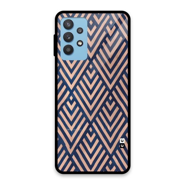 Blue Peach Glass Back Case for Galaxy M32 5G