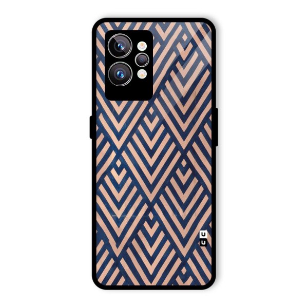 Blue Peach Glass Back Case for Realme GT2 Pro