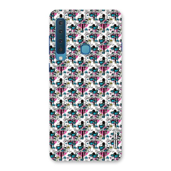 Blue Pink Pattern Back Case for Galaxy A9 (2018)