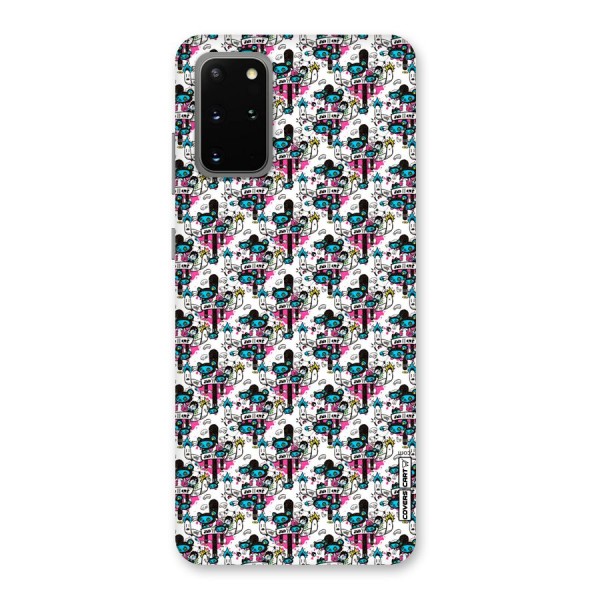 Blue Pink Pattern Back Case for Galaxy S20 Plus