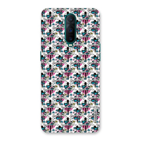 Blue Pink Pattern Back Case for Oppo R17 Pro