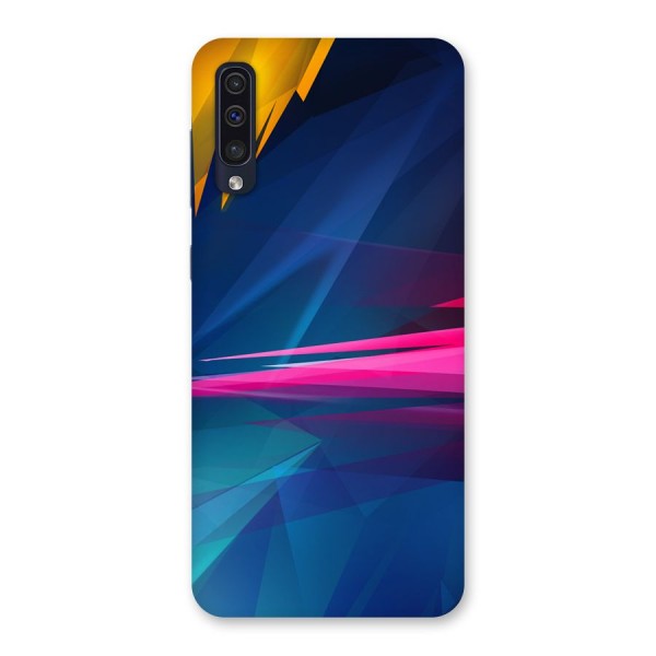 Blue Red Abstract Back Case for Galaxy A50