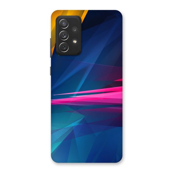 Blue Red Abstract Back Case for Galaxy A72