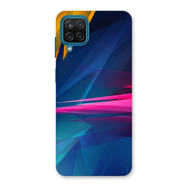 Blue Red Abstract Back Case for Galaxy F12