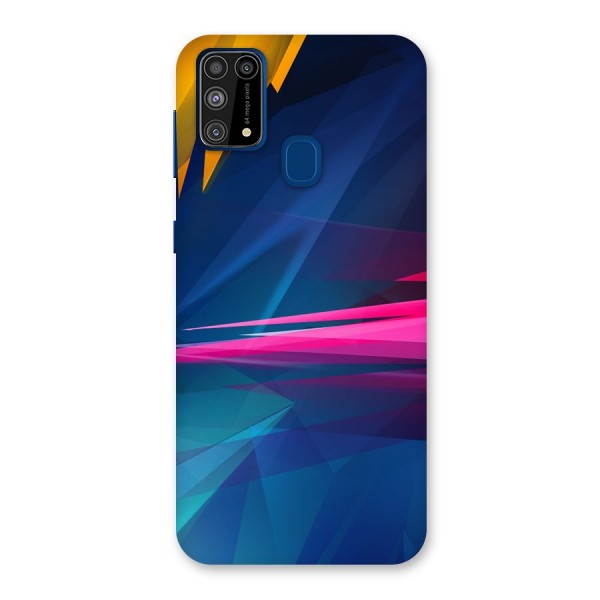 Blue Red Abstract Back Case for Galaxy F41