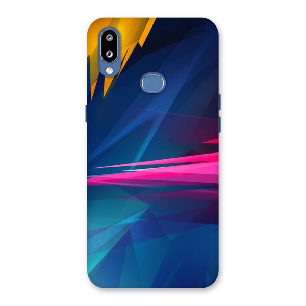 Blue Red Abstract Back Case for Galaxy M01s