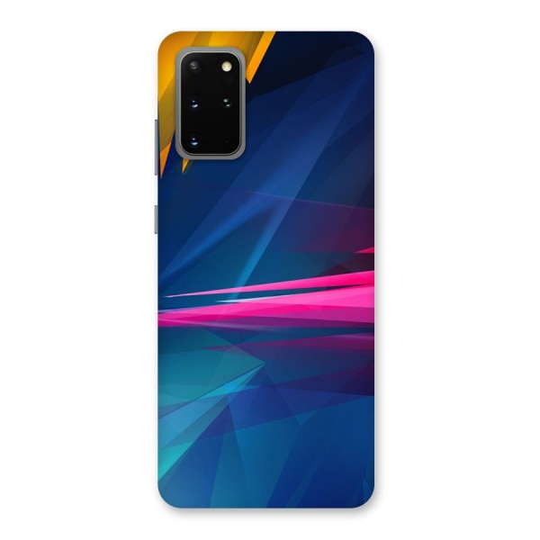 Blue Red Abstract Back Case for Galaxy S20 Plus