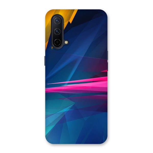 Blue Red Abstract Back Case for OnePlus Nord CE 5G