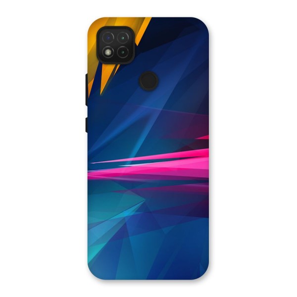 Blue Red Abstract Back Case for Redmi 9C