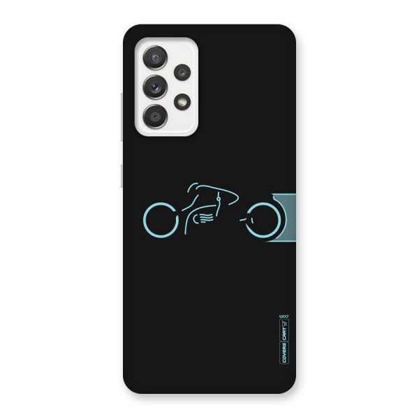 Blue Ride Back Case for Galaxy A52