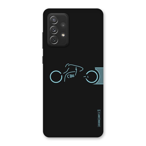 Blue Ride Back Case for Galaxy A72