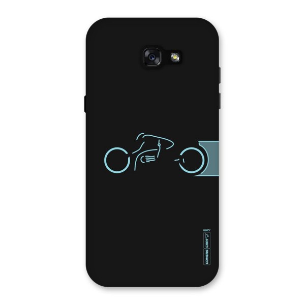 Blue Ride Back Case for Galaxy A7 (2017)