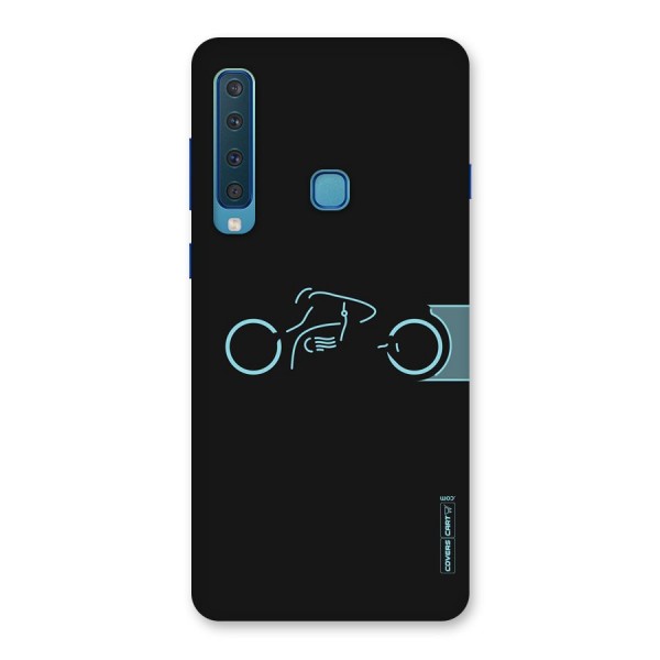 Blue Ride Back Case for Galaxy A9 (2018)