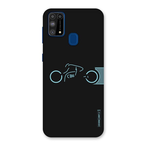 Blue Ride Back Case for Galaxy F41