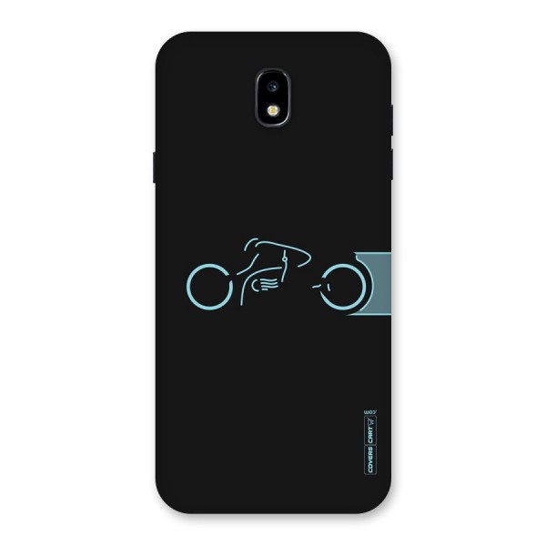 Blue Ride Back Case for Galaxy J7 Pro