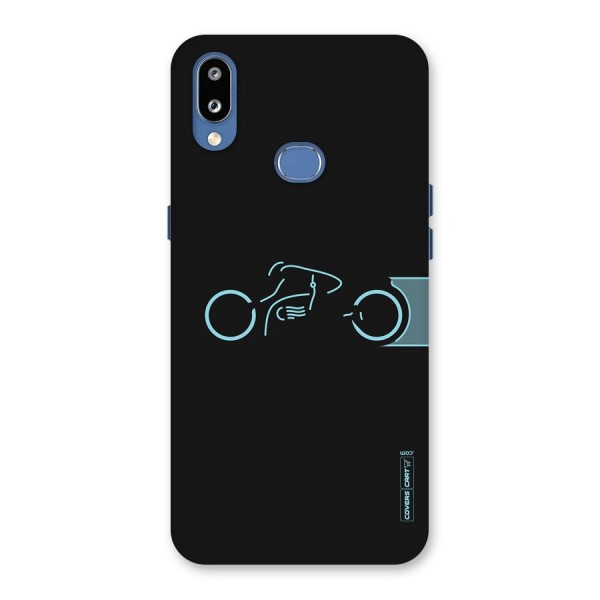 Blue Ride Back Case for Galaxy M01s