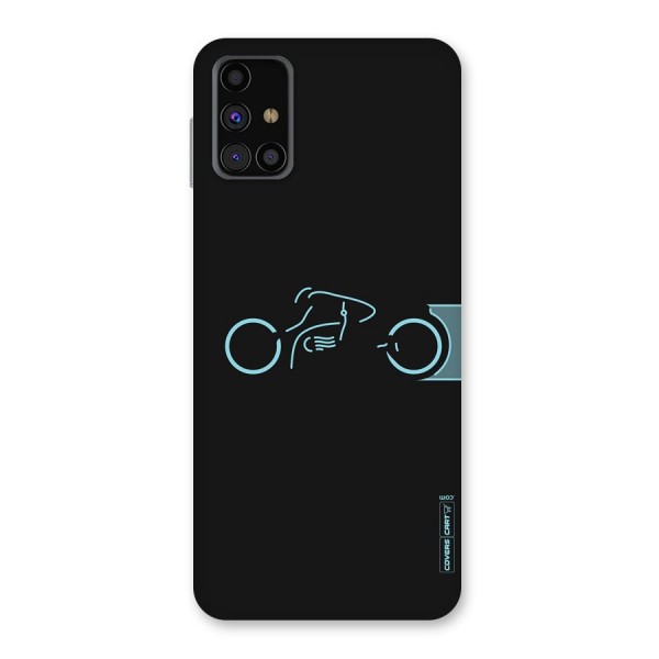 Blue Ride Back Case for Galaxy M31s