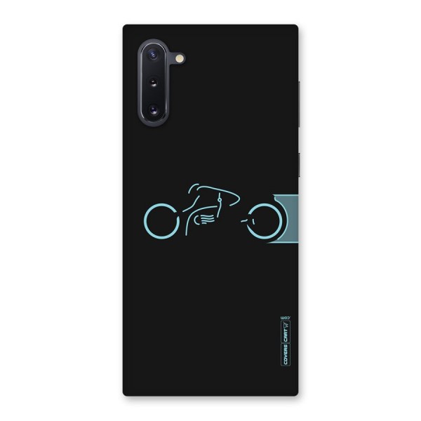 Blue Ride Back Case for Galaxy Note 10