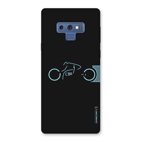 Blue Ride Back Case for Galaxy Note 9